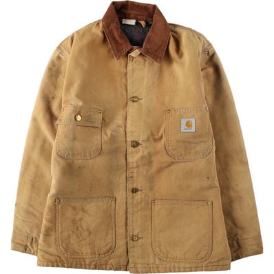 古着 カーハート Carhartt ミシガンチョアコート ダックカバーオール メンズXL相当/eaa673762