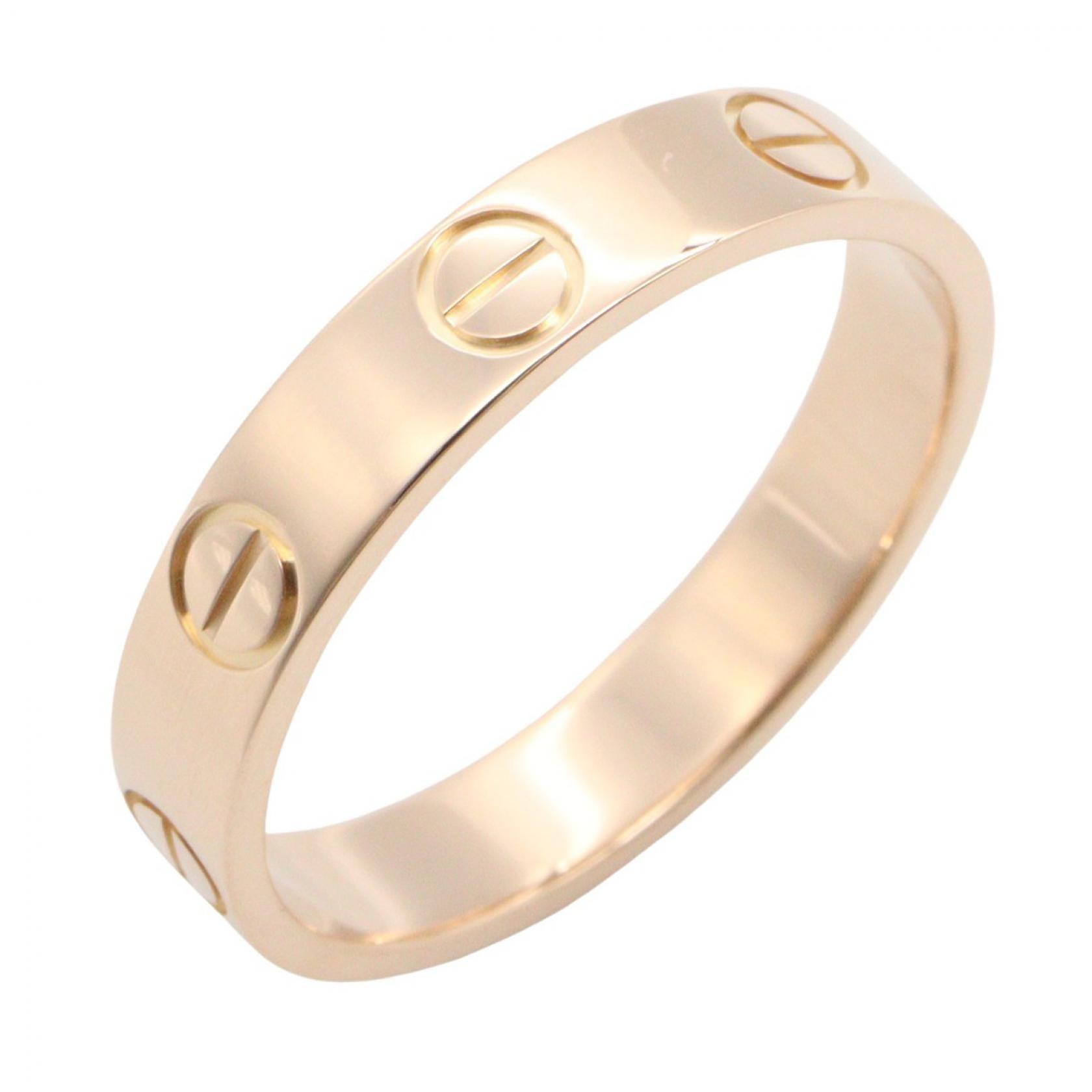 カルティエ CARTIER ミニラブリング リング・指輪 ジュエリー K18PG(ピンクゴールド) レディース ゴールド系 B4085200 【中古】