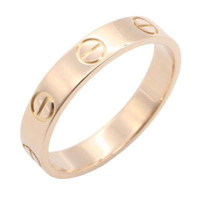 カルティエ CARTIER ミニラブリング リング・指輪 ジュエリー K18PG(ピンクゴールド) レディース ゴールド系 B4085200 【中古】