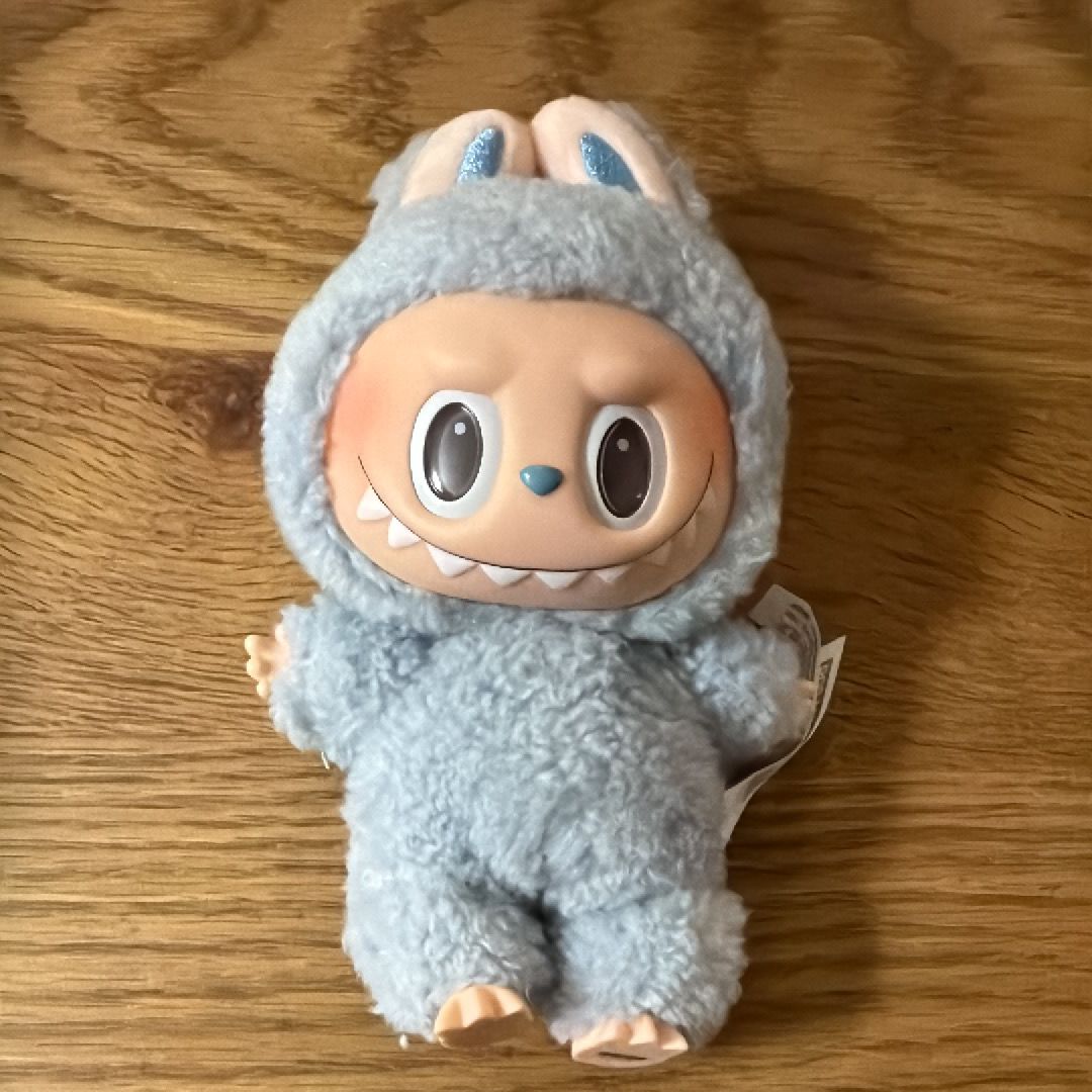 POP MART THE MONSTERS (LABUBU) Exciting Macaron Plush Series SEA SALT COCONUT