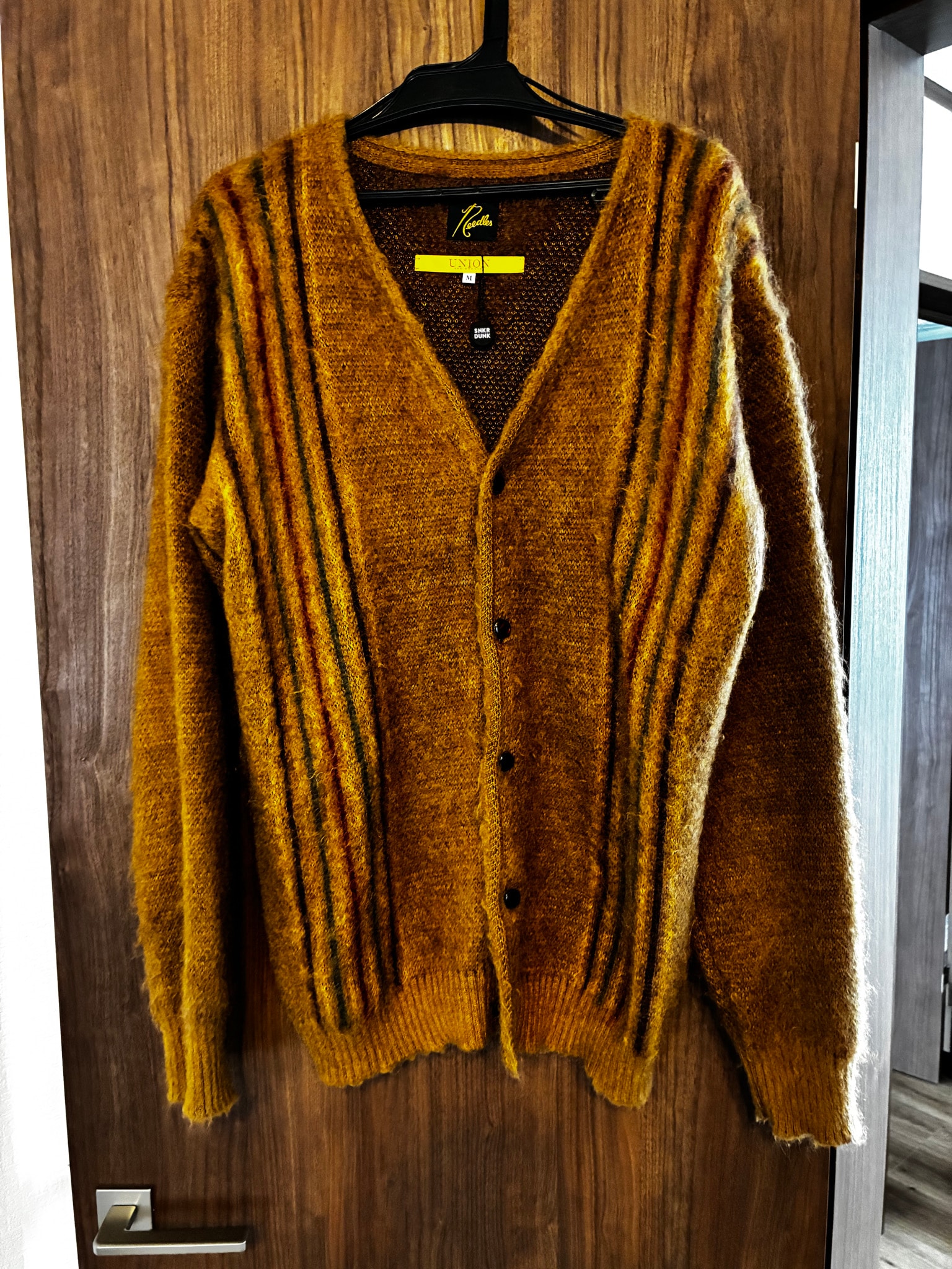 UNION x NEEDLES Mohair Cardigan Chimayo "Brown"