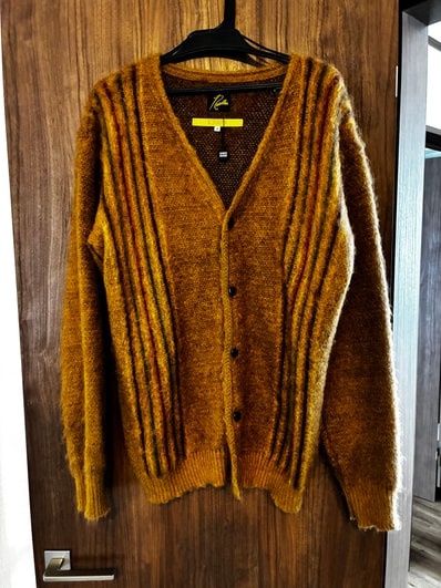 UNION x NEEDLES Mohair Cardigan Chimayo "Brown"