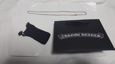 Chrome Hearts Roll Chain Necklace "Silver"