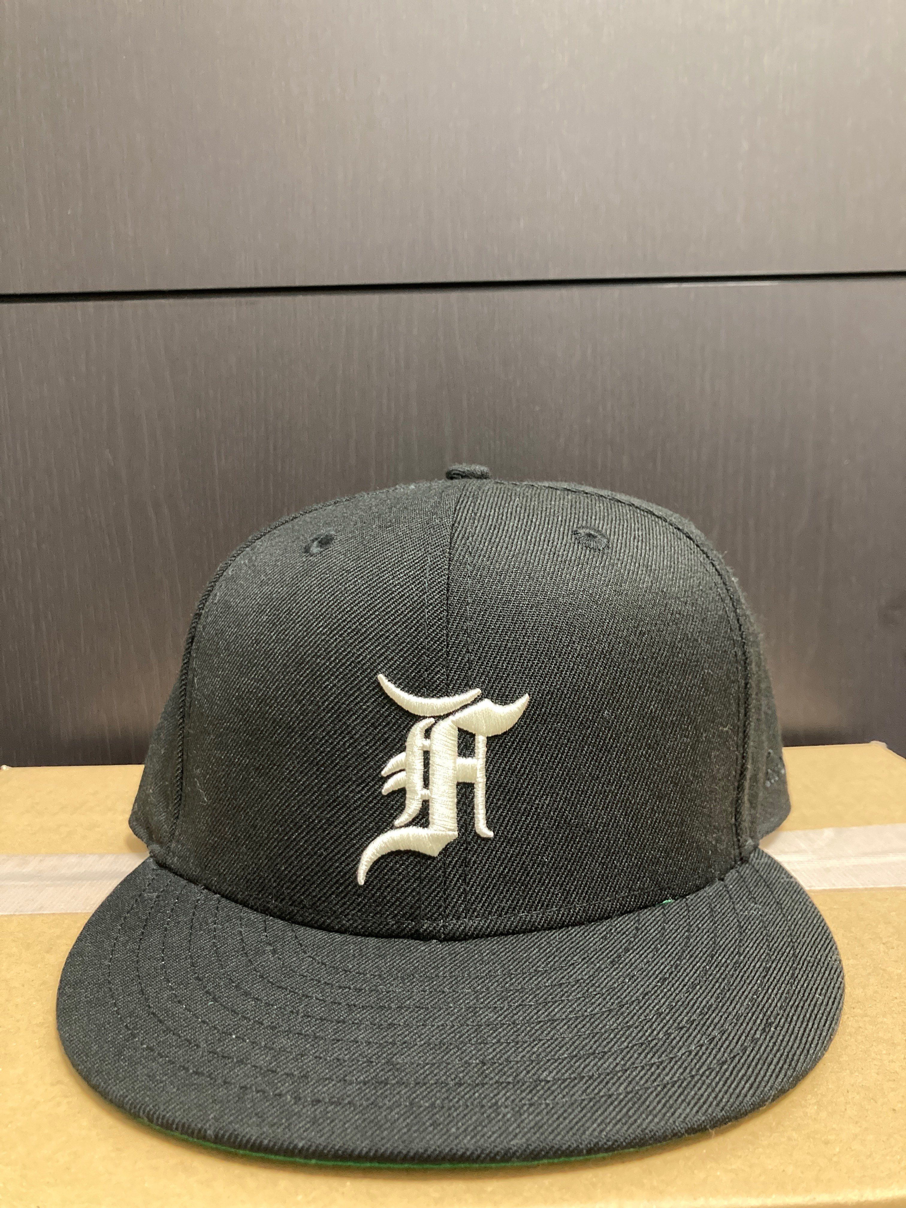 NEW ERA FEAR OF GOD ESSENTIALS 59FIFTY F LOGO Under Visor "Black"