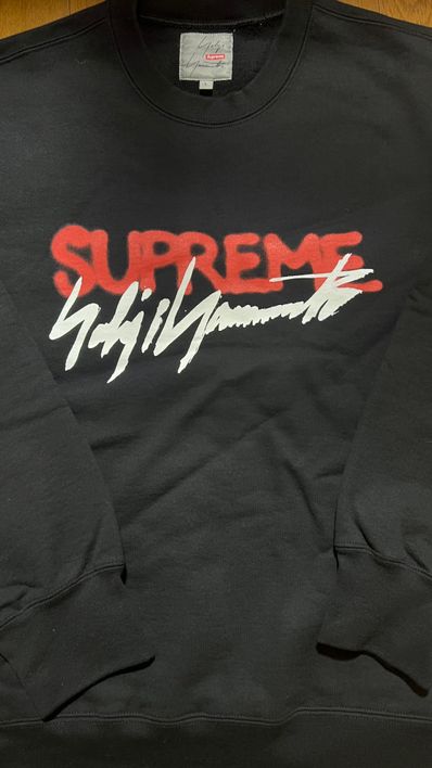 Supreme x Yohji Yamamoto Crewneck "Black"