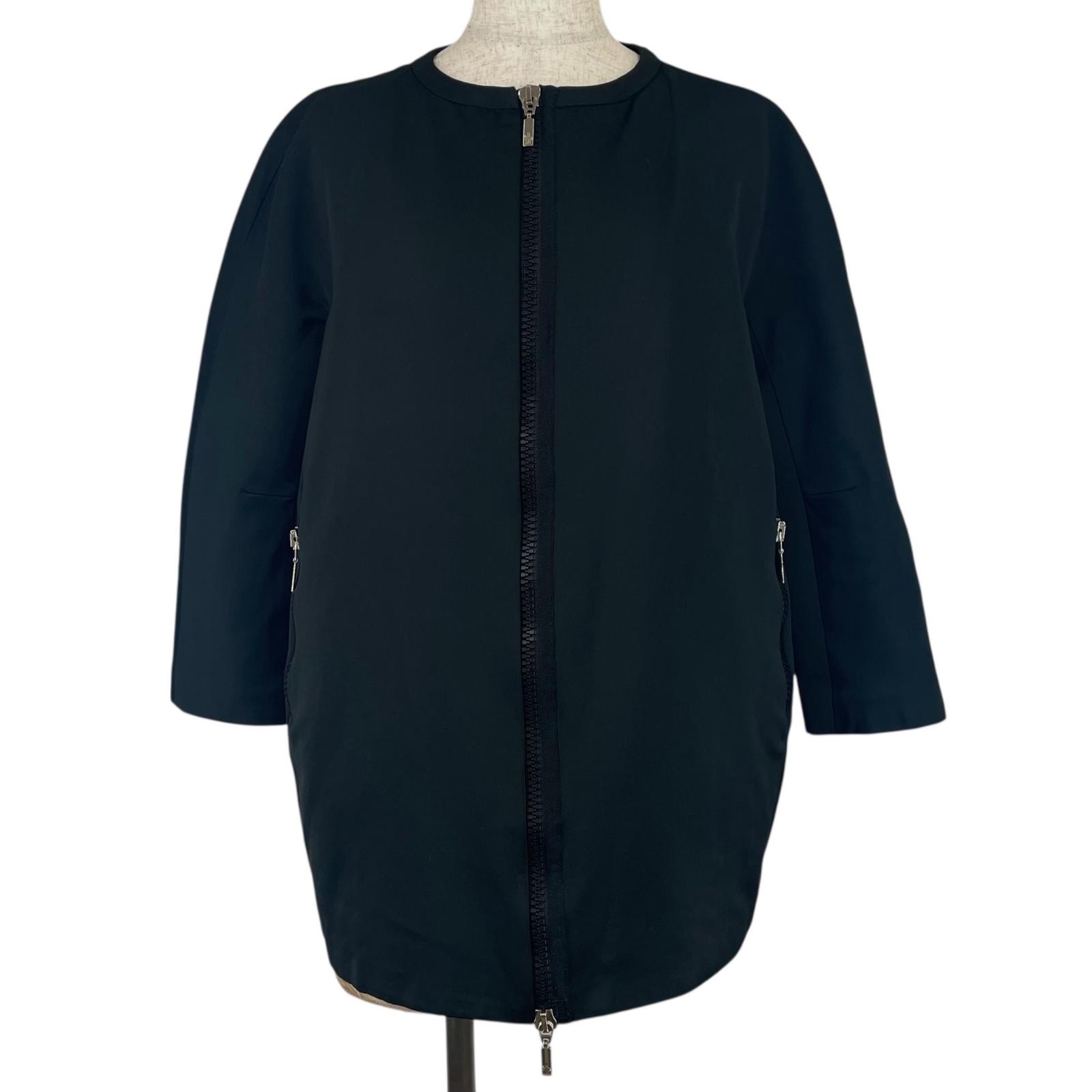 美品 モンクレール ダウンコート LIGNEVILLE ブラック レディース 2