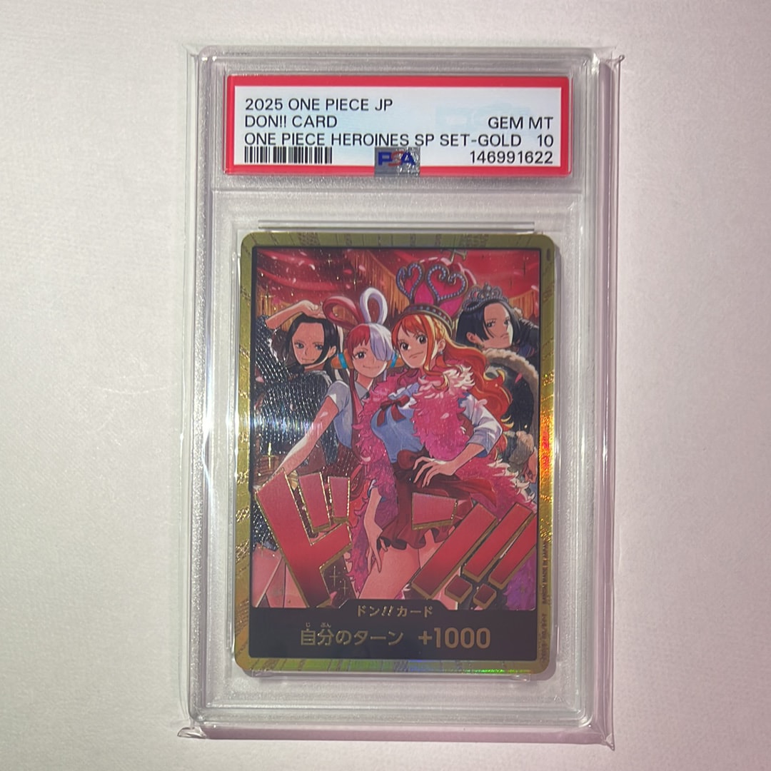 PSA10】ドン!!カード : ロビン&ウタ&ナミ&ハンコック スーパーパラレル
