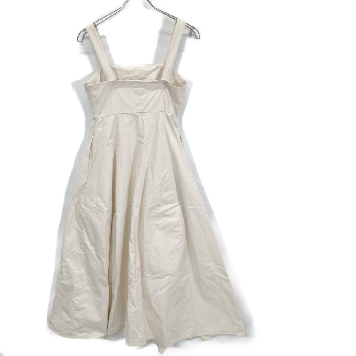 クラネ 15112-5092 ホワイト SQUARE BARE FLARE ONEPIECE O