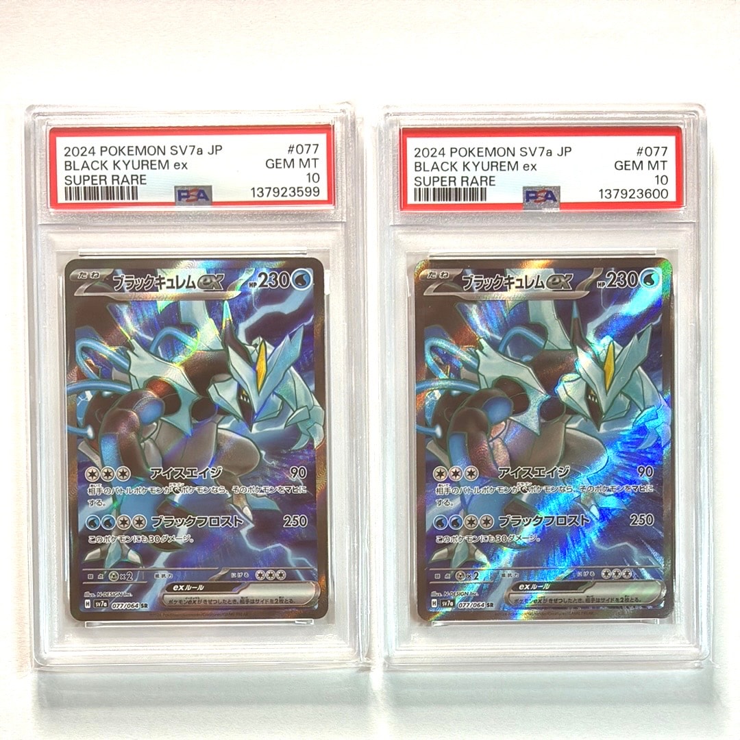 ブラックキュレムex SR [SV7a 077/064](強化拡張パック「楽園