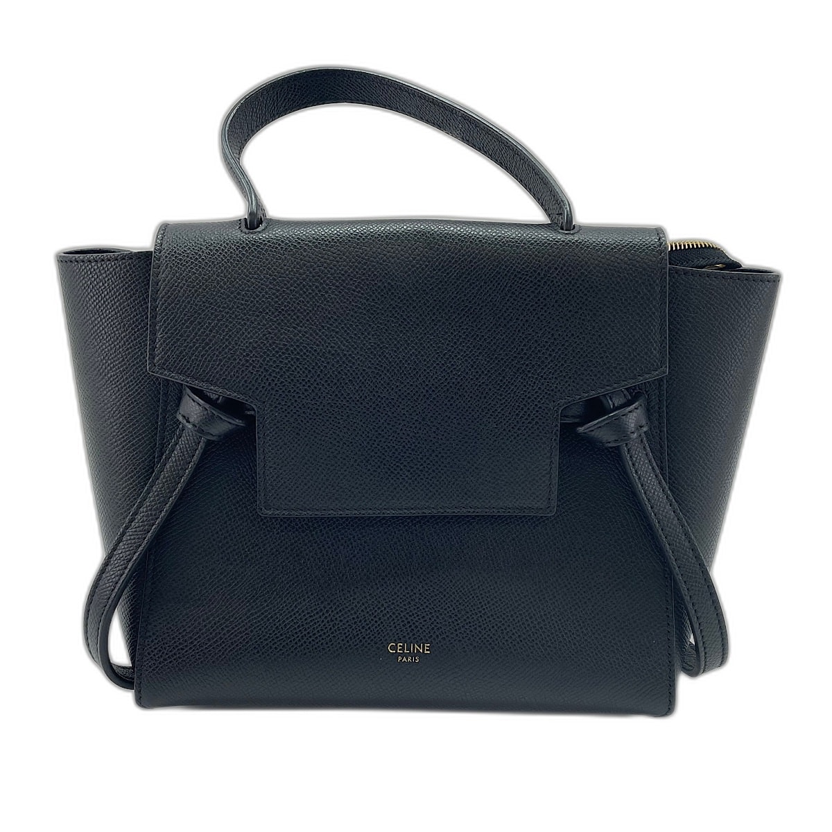 セリーヌ CELINE ベルトバッグ ナノ 2WAY ショルダーバッグ【中古】