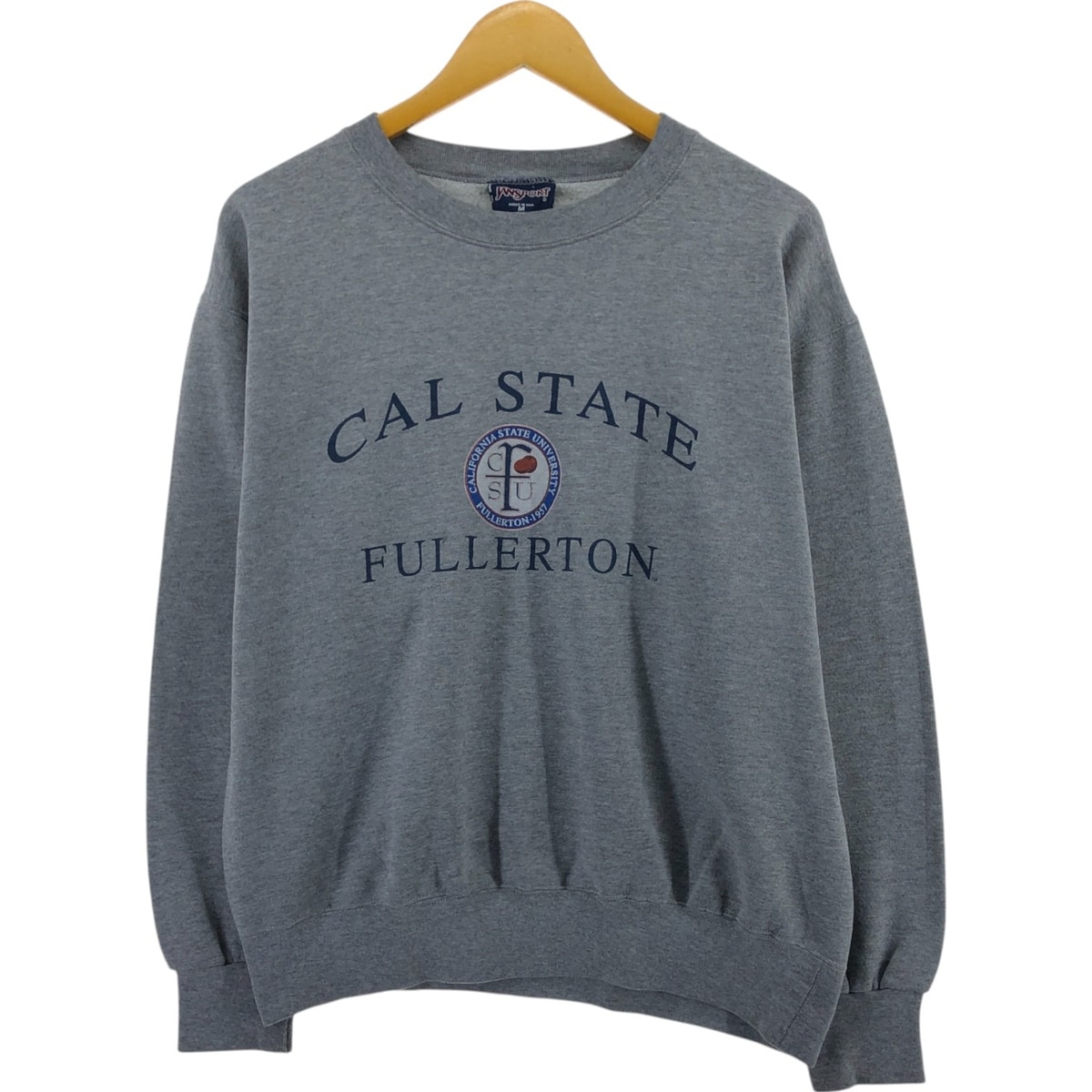 古着 90年代 ジャンスポーツ JANSPORT カレッジスウェットシャツ トレーナー USA製 メンズM相当 ヴィンテージ/eaa514570