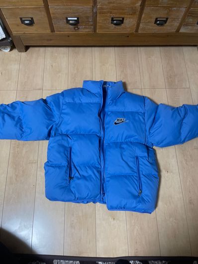 Supreme / Nike® Reversible Puffy Jacket "Blue"