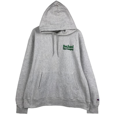 古着 00年代 チャンピオン Champion PREMIUM REVERSE WEAVE プレミアムリバースウィーブ アドバタイジング スウェットプルオーバーパーカー メンズXXL相当/eaa630097