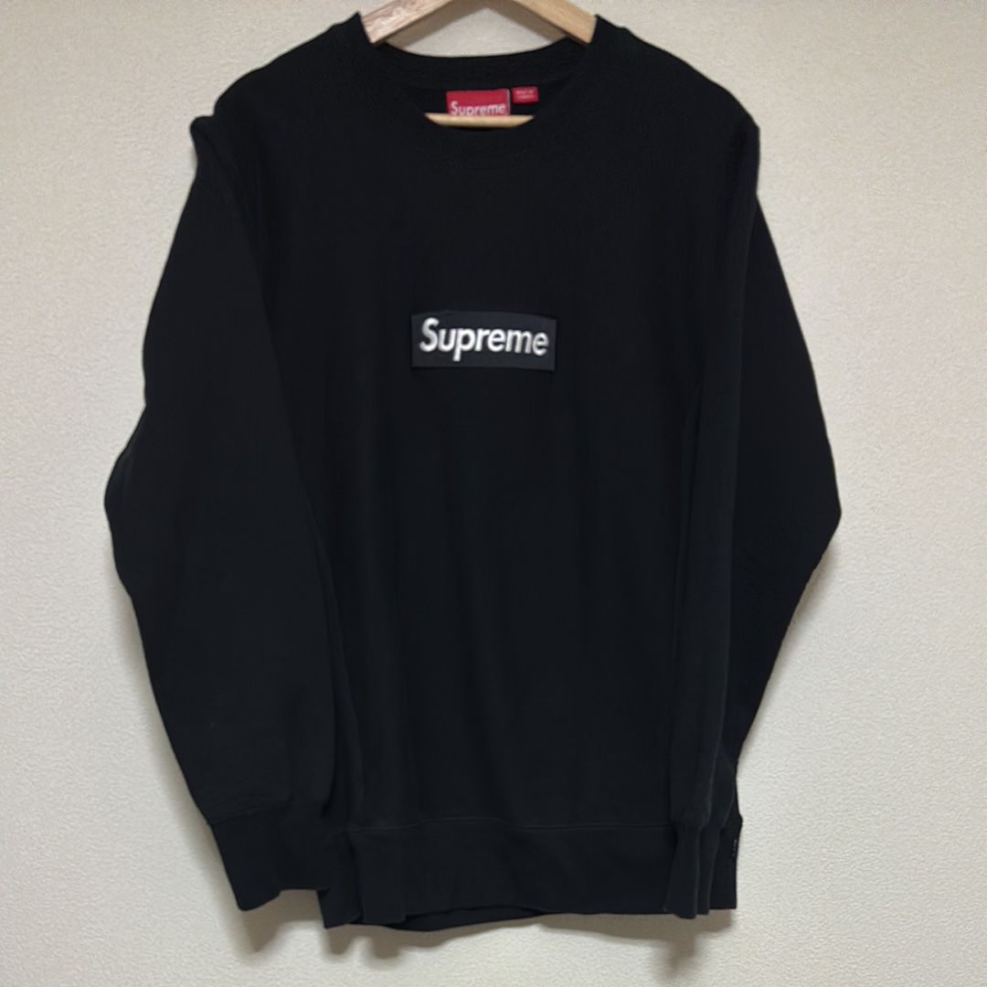 Supreme Box Logo Crewneck "Black" (15FW)