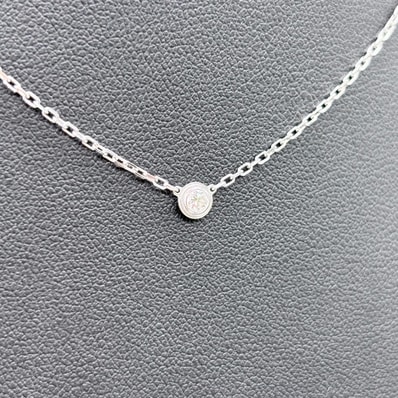 Cartier Diamants Legers Necklace Small Model "White Gold"