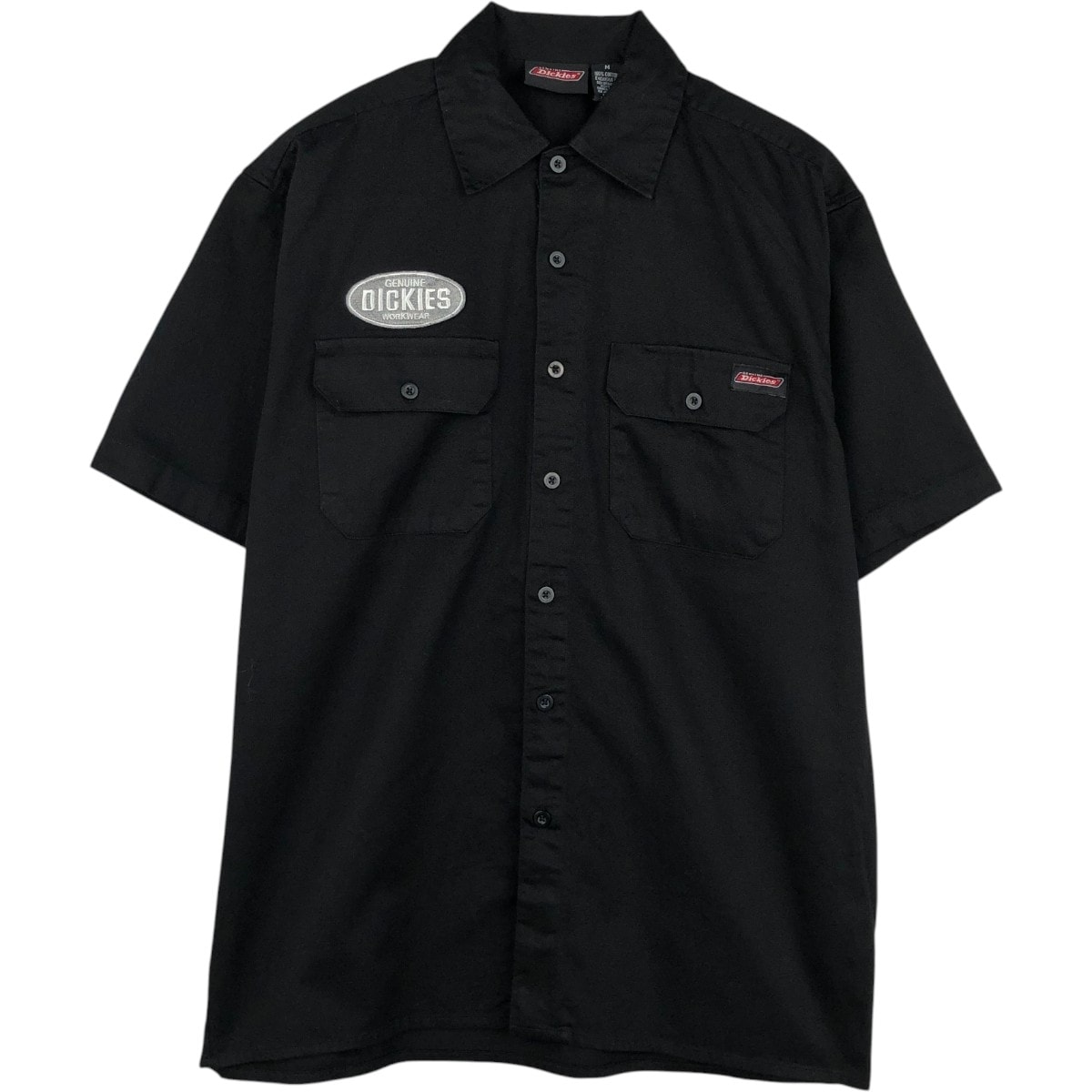 古着 ディッキーズ Dickies 半袖 ワークシャツ ボックスシャツ メンズM相当/eaa659129
