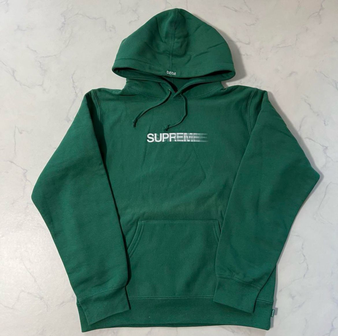 Supreme Motion Logo Hooded Sweatshirt "Green" (20SS)