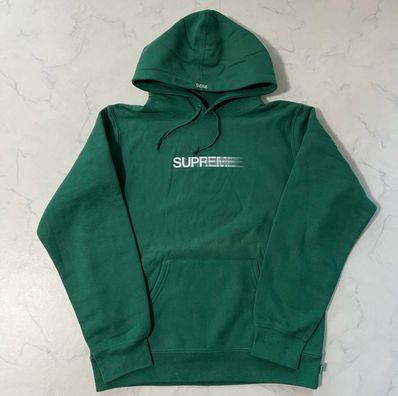 Supreme Motion Logo Hooded Sweatshirt "Green" (20SS)