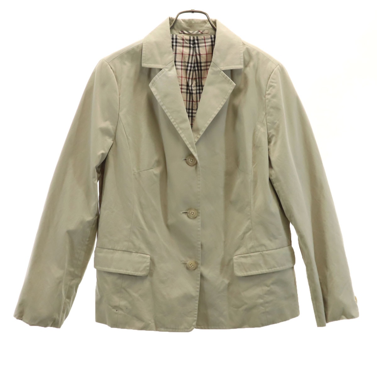 BURBERRY LONDON バーバリーロンドン テーラードジャケット 15ABR ベージュ 三陽商会