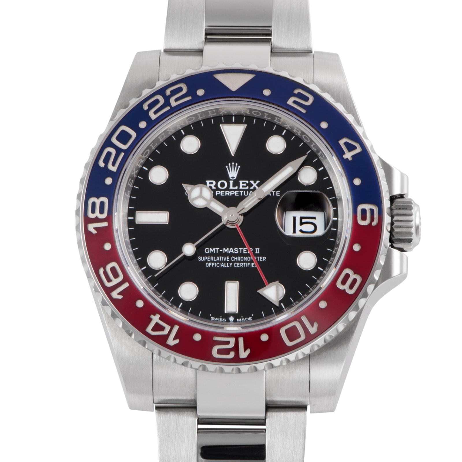 ROLEX ロレックス GMTマスター2 126710BLRO ステンレススチール【中古】