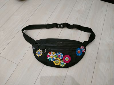 NEW ERA TAKASHI MURAKAMI WAIST BAG FLOWER "Black"