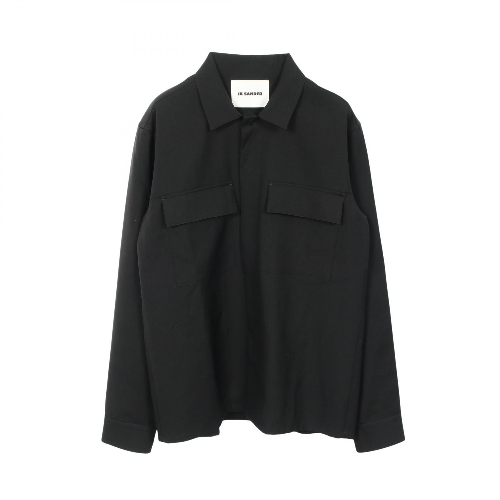 ジルサンダー JIL SANDER 長袖 衣料品 トップス ウール メンズ ブラック系 【中古】