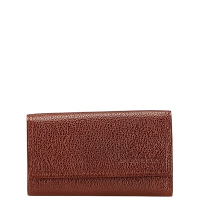 バーバリー ノバチェック キーケース 5連 ブラウン レザー レディース BURBERRY 中古