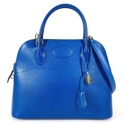 エルメス HERMES ボリード31 ボリード 31 2WAYバッグ ショルダーバッグ カバン トートバッグ ハンドバッグ エプソン Z〇刻 ブルー