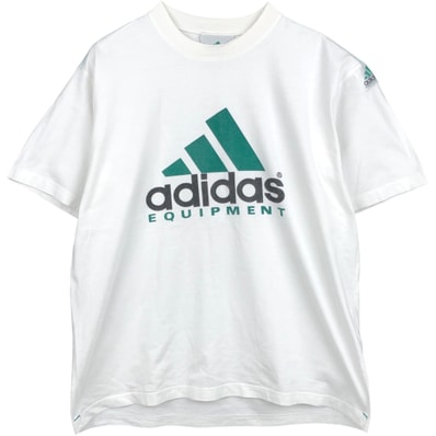 古着 90~00年代 アディダス adidas EQUIPMENT エキップメント ロゴプリントTシャツ メンズM相当/eaa638941