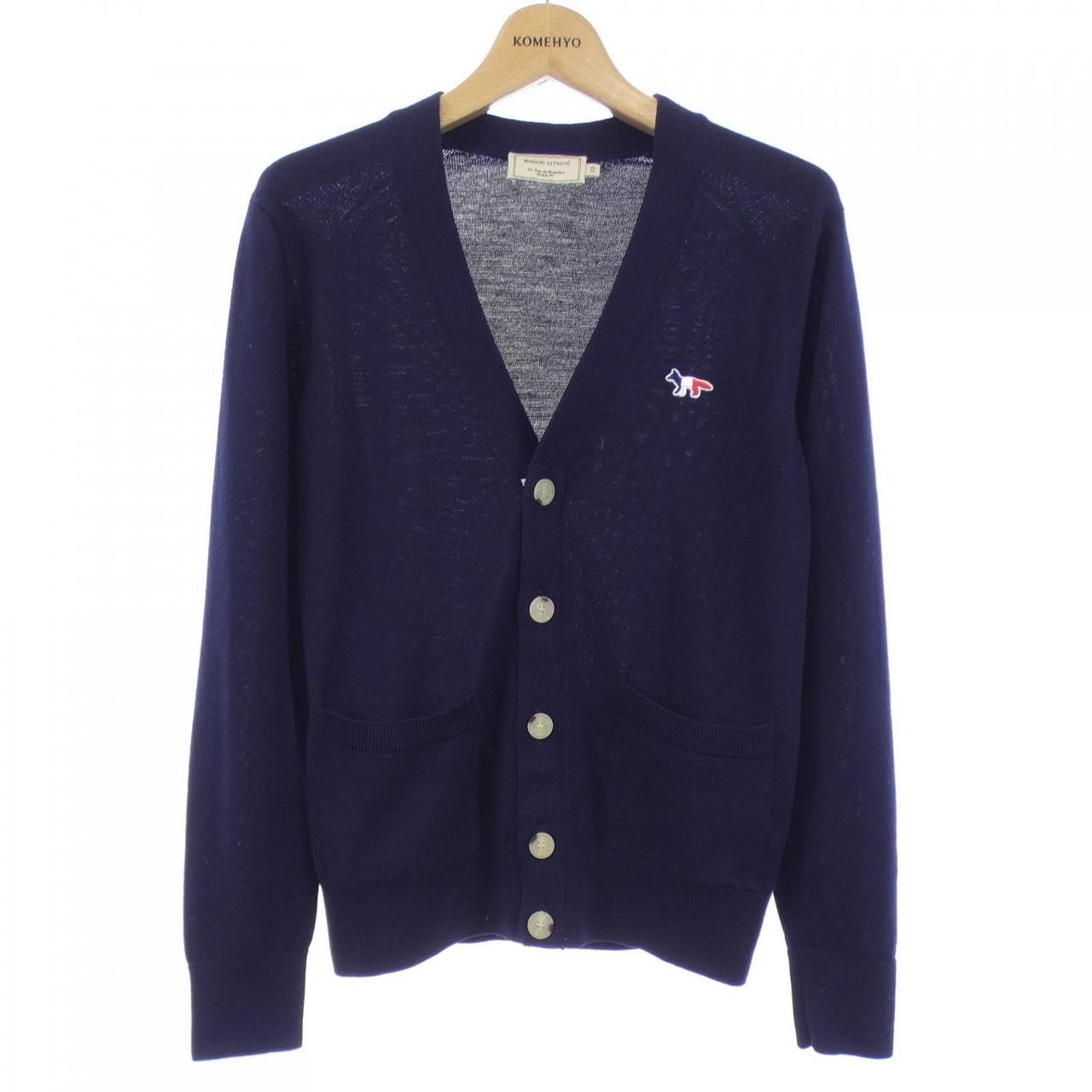 メゾンキツネ MAISON KITSUNE AU00500KT1036 カーディガン