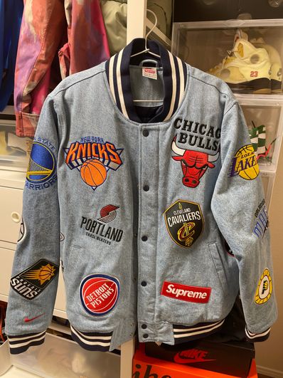 Supreme / Nike®/NBA Teams Warm-Up Jacket "Blue"