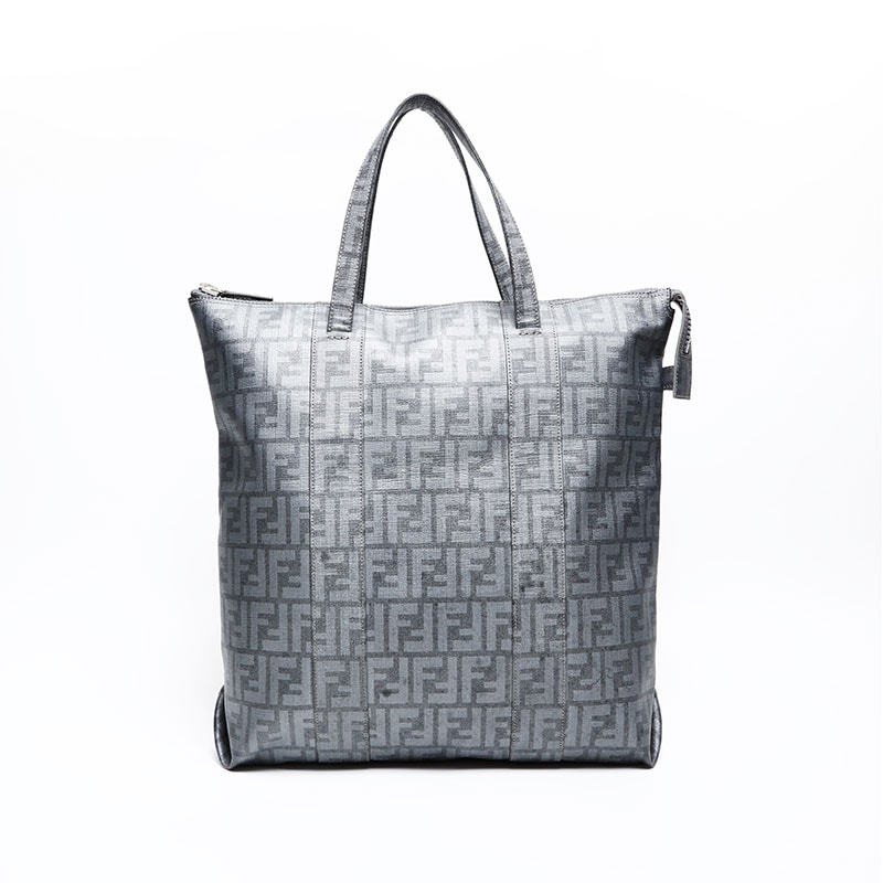 フェンディ FENDI ズッカ PVC ハンドバッグ【中古】