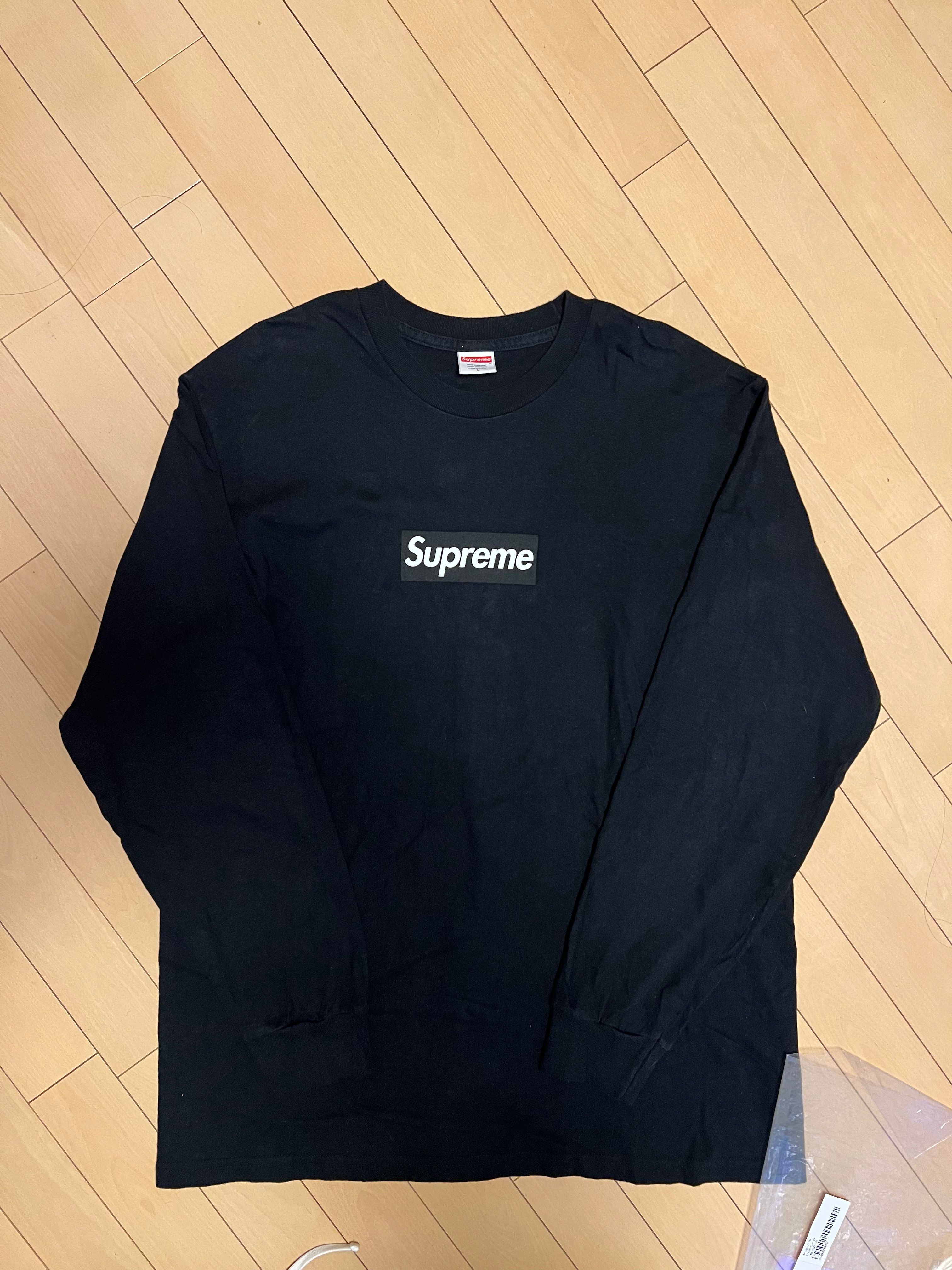 Supreme Box Logo L/S Tee "Black"