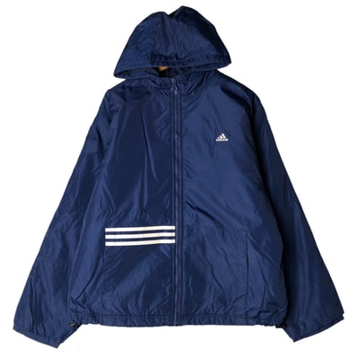 古着 90年代 アディダス adidas 中綿パーカー パファージャケット メンズM相当 ヴィンテージ/eaa599779