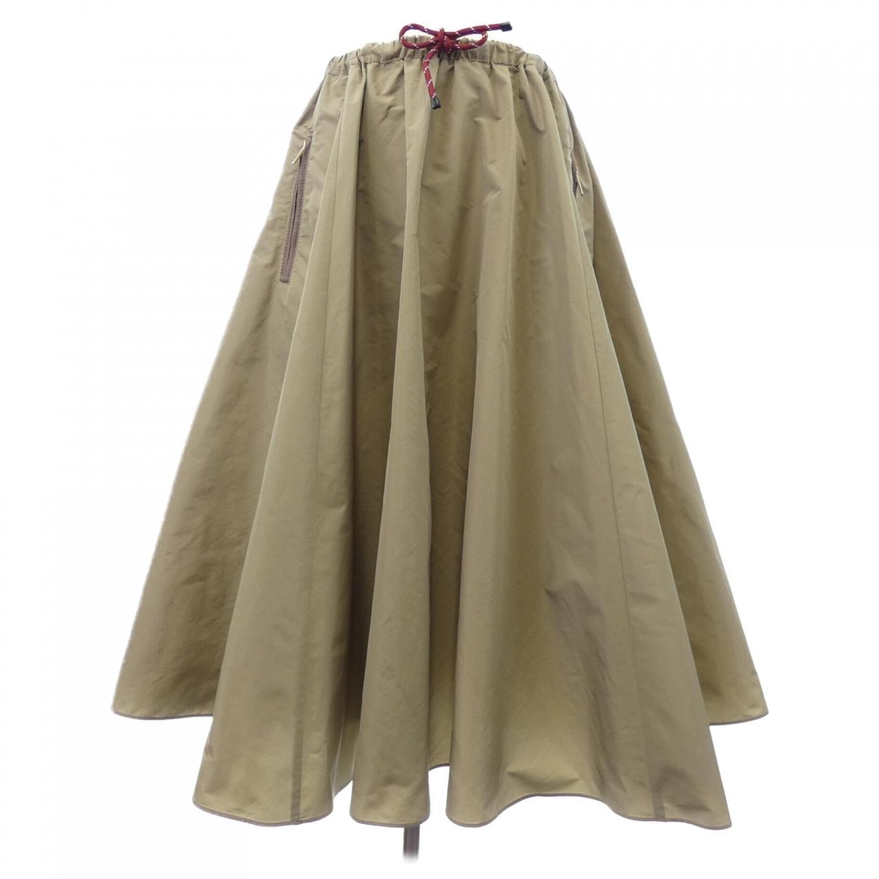 ミュウミュウ MIU MIU テクニカル ファブリック スカート MIU MIU ロゴ MG2250 SOOO 121I スカート