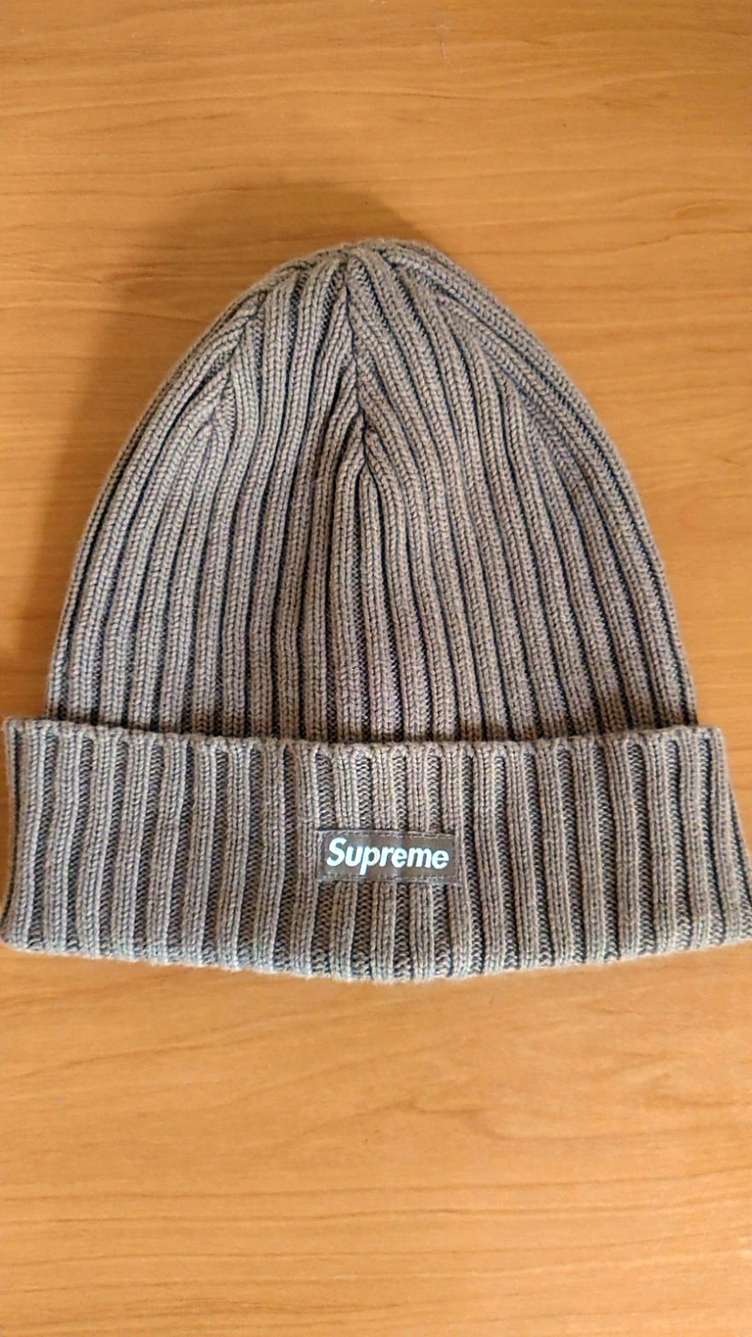 Supreme Overdyed Beanie "Taupe" (23SS)