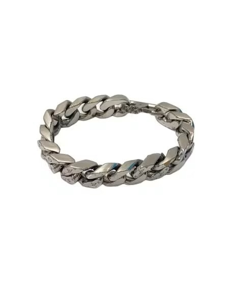 Louis Vuitton LV Chain Links Bracelet "Silver"