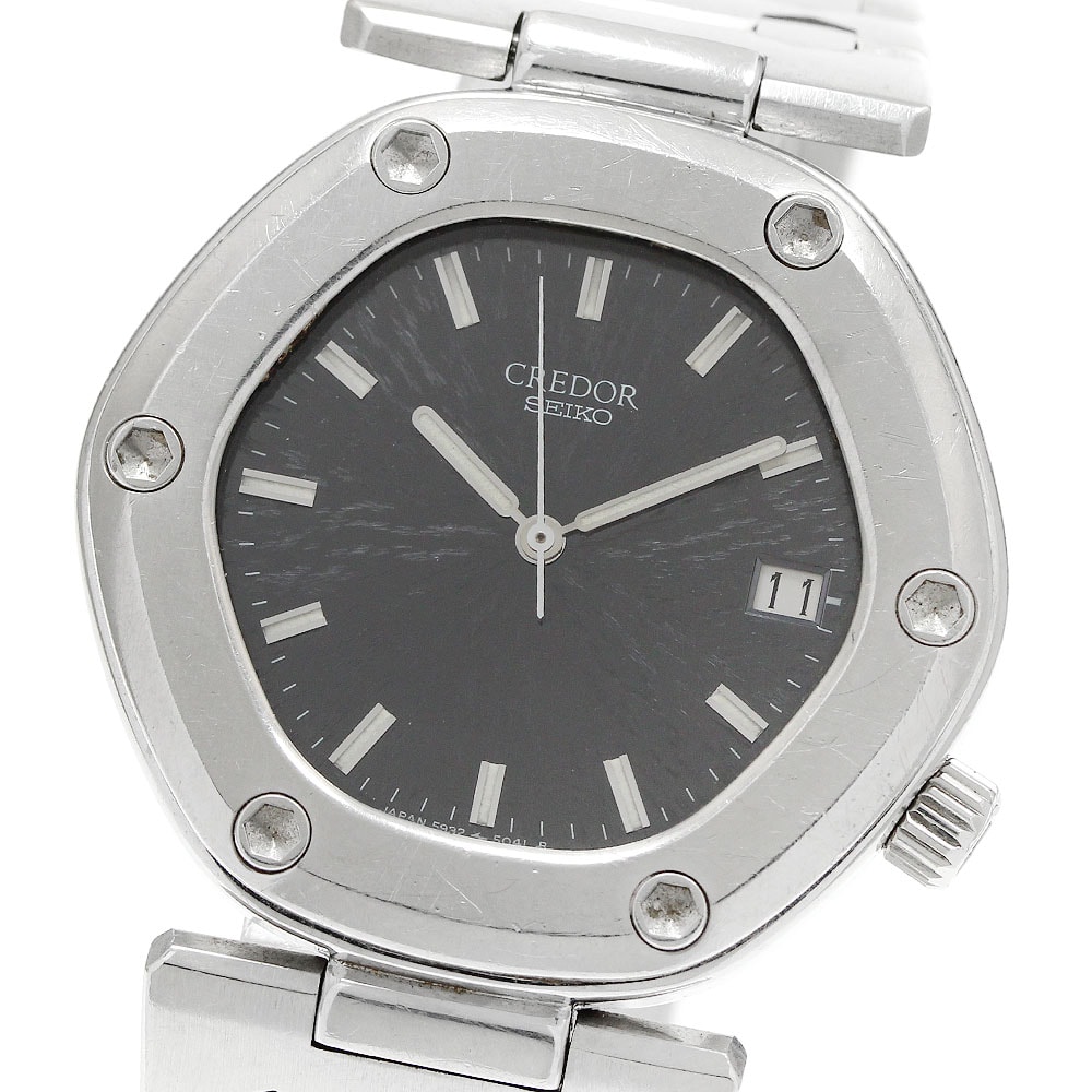セイコー クレドール ロコモティブ メンズ 【中古】