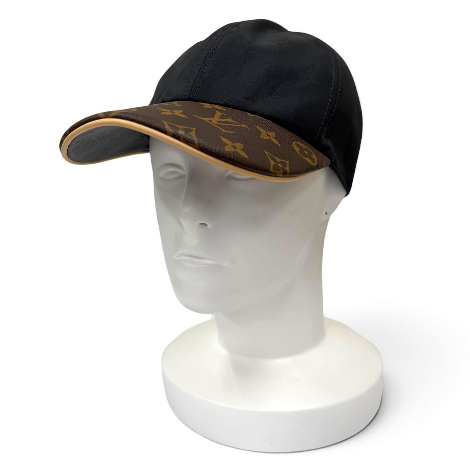美品 ルイヴィトン キャップ LV ゲットレディー ブラック M76528
