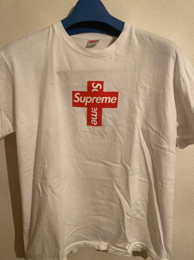 Supreme Cross Box Logo Tee "White"