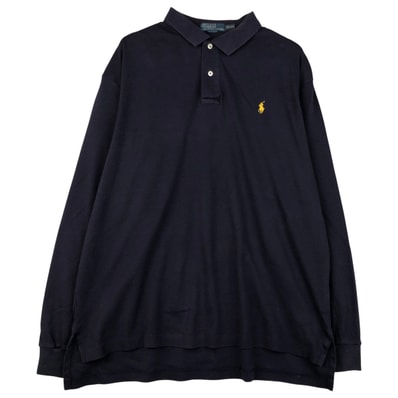 古着 ラルフローレン Ralph Lauren POLO by Ralph Lauren 長袖 ポロシャツ メンズXL相当/eaa607820
