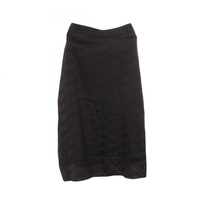 バレンシアガ BALENCIAGA BBモノグラム スカート 衣料品 ボトムス レーヨン レディース ブラック系 746133 【中古】