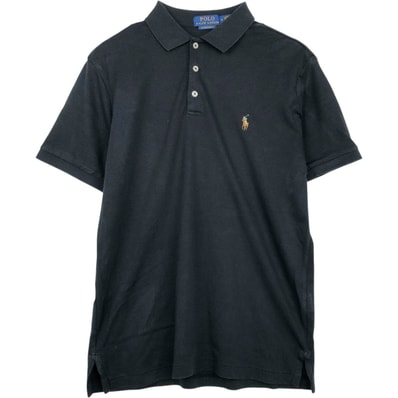 古着 ラルフローレン Ralph Lauren POLO RALPH LAUREN CUSTOM SLIM FIT 半袖 ポロシャツ メンズM相当/eaa656511