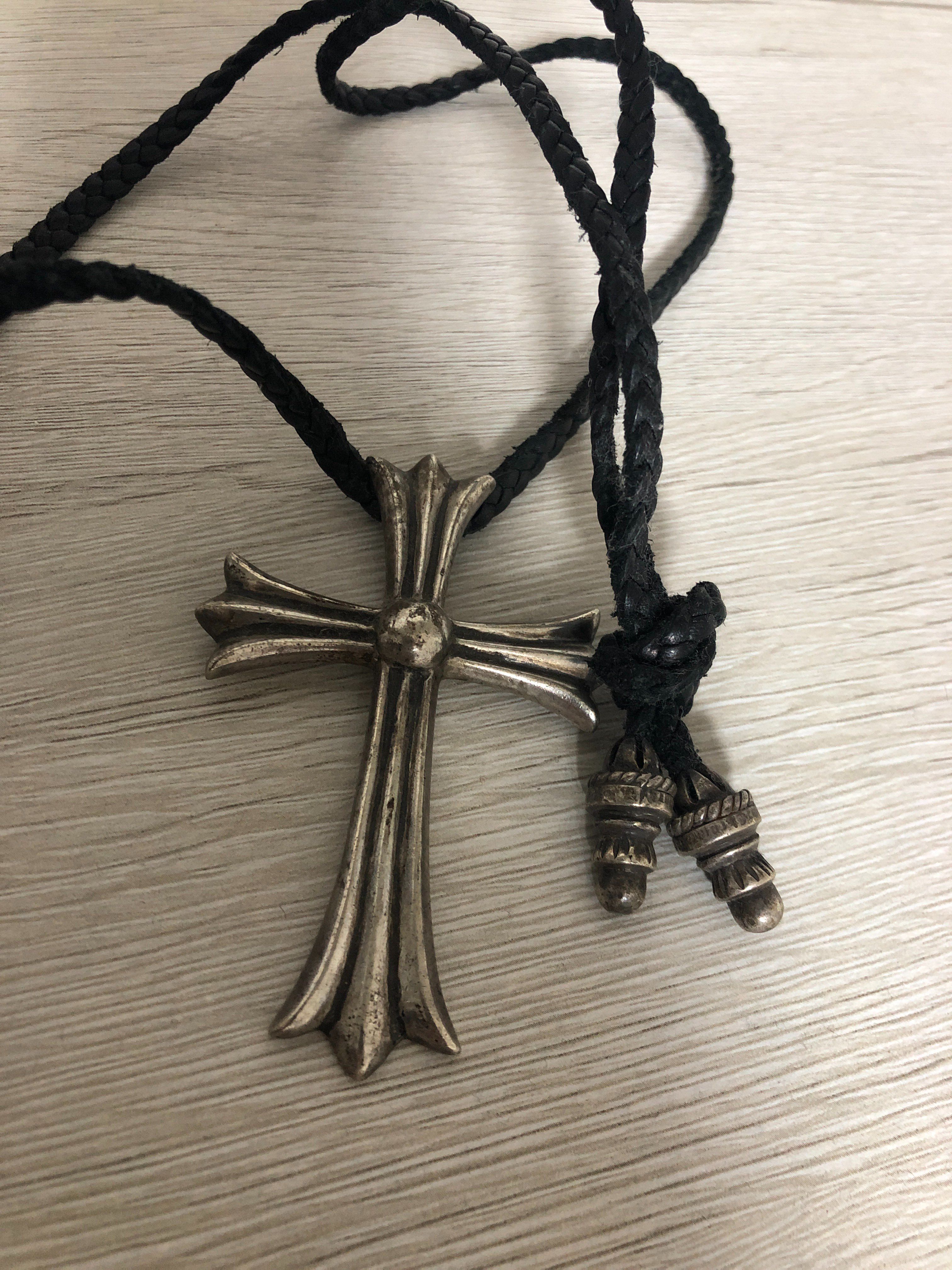 Chrome Hearts Large CH Cross Pendant "Silver"