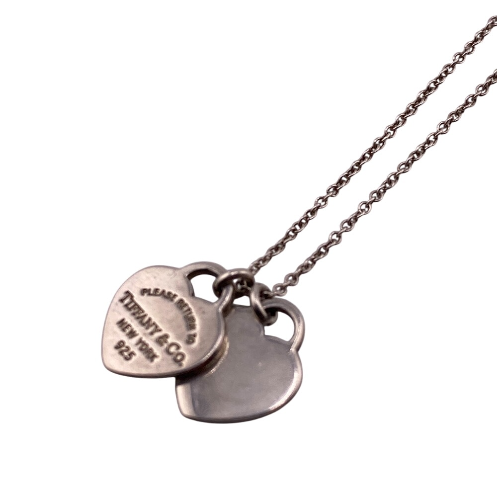 ティファニー リターン トゥ ティファニー ダブルハートタグ ペンダント