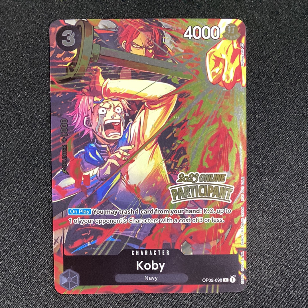 PSA10】コビー R [OP02-098] (フラッグシップバトルベスト8) 1枚の中古