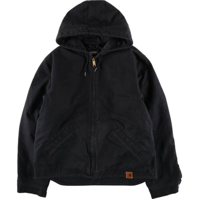 古着 カーハート Carhartt 中綿入り ダックフルジップパーカー メンズL相当/eaa626260