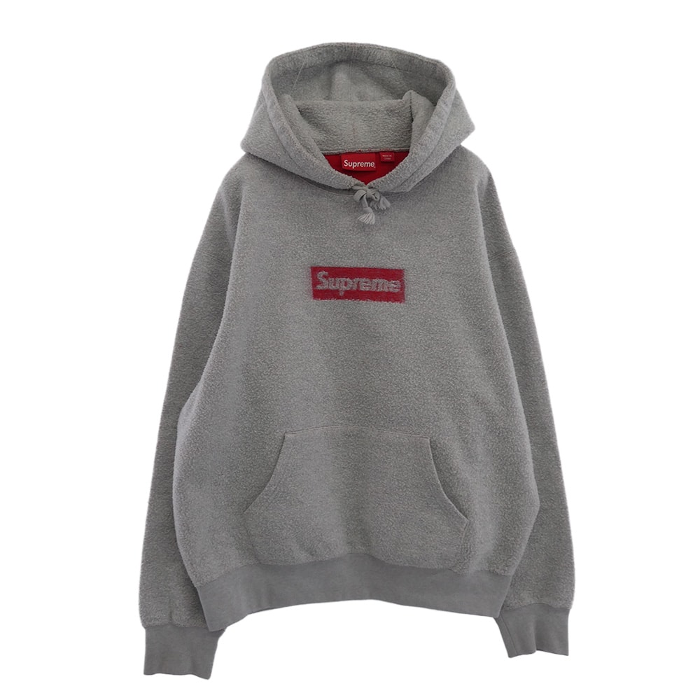 Supreme シュプリーム パーカー 23SS Inside Out Box Logo Hooded Sweatshirt インサイド アウト ボックス ロゴ フード スウェット パーカー グレー系 M【中古】