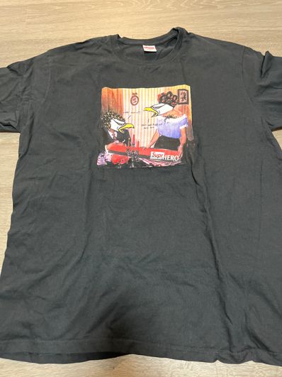 Supreme / ANTIHERO Curbs Tee "Black"