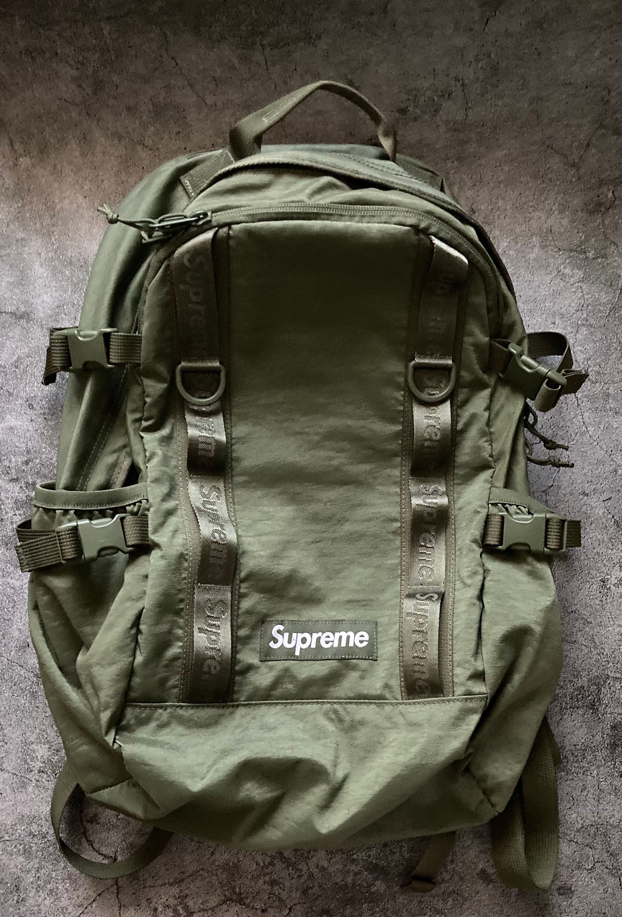 Supreme 20FW Backpack 21L "Olive"